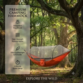 Ultralight Portable Camping Hammock with Bug Net & Tree Straps